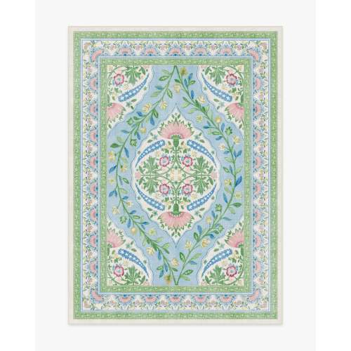 Skye Blue Multicolor Rug by Mrs. Alice | Ruggable US