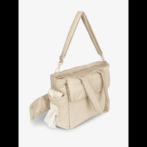Diaper Tote Bag with Laptop Sleeve | OATMEAL CALPAK