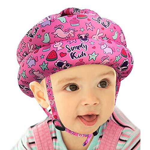 Baby Helmet for Crawling Walking - Baby Head Protector No Bumps and Soft Cushion Infant Baby Safety Headguard I Toddler Helmets 1-2 Years Old, 6-12 Months