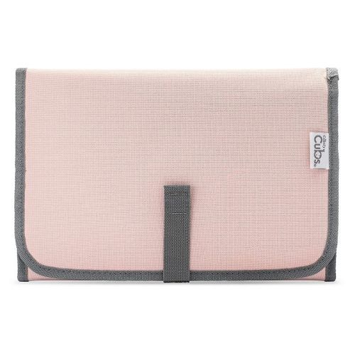 Portable Diaper Changing Pads for Newborn Girl & boy, Compact by Comfy Cubs, Color: Pink blush