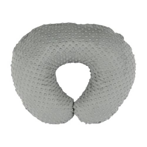 KiddyKlouds - Nursing Pillow Slipcover, Breastfeeding Pillow Cover - Minky Fabric - Imported (Multiple Colors)