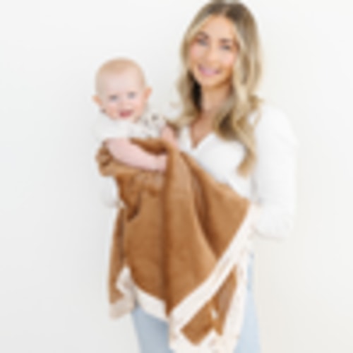 Saranoni Satin Border Receiving Blanket – Soft & Elegant Stylish | Saranoni