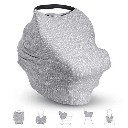Munchkin® Brica® XtraGuard™ 5-in-1 Car Seat and Nursing Cover, Grey