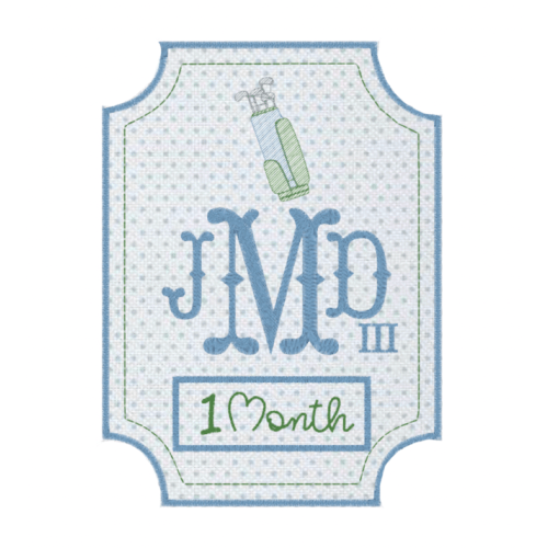 Victoria Milton- Monthly Milestone Plaque – AHA Designs