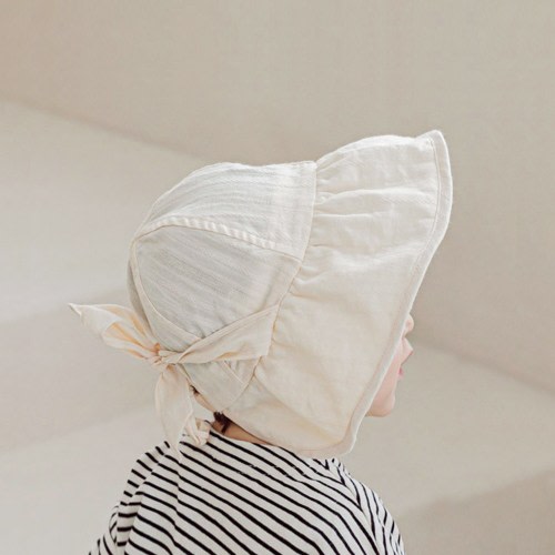 Wide Brim Baby Bonnet, Floppy Sun Hat, Cotton Princess Lace Bucket Hat (3m-3yrs)