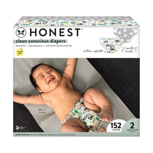 The Honest Company Clean Conscious Disposable Diapers - (Select Size and Pattern)