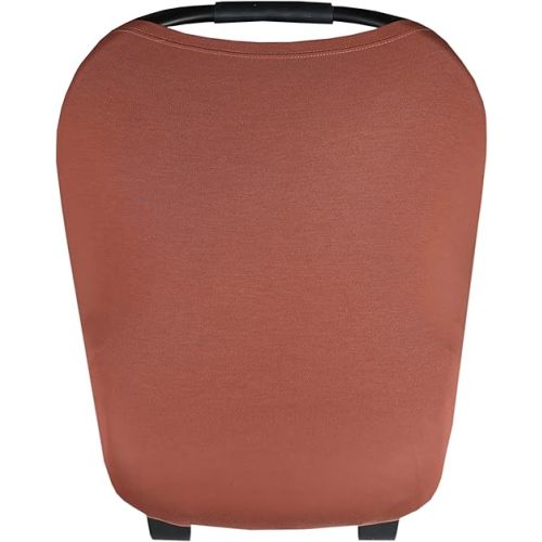 Copper Pearl Multi-Use Cover: Car Seat Covers, Nursing Cover, and Stroller Cover for Sun - Stretchy Fabric, All-Season Use, Stylish Designs, Easy Access for Moms - Moab