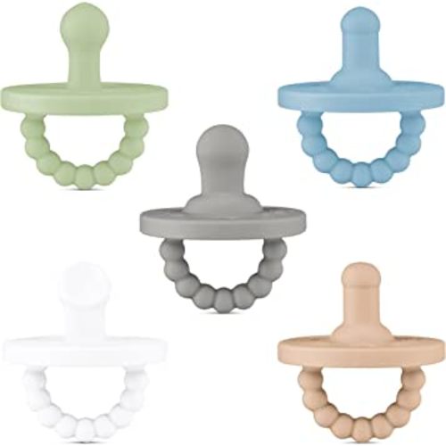 Ryan & Rose Cutie PAT Pacifier Teether (Starter Kit, Boy)