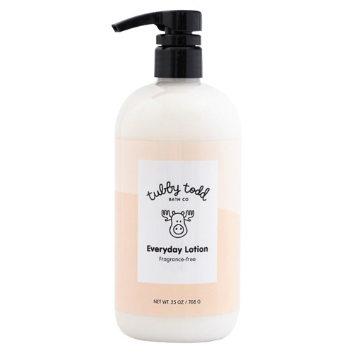 Tubby Todd Bath Co. Everyday Lotion, Fragrance-Free