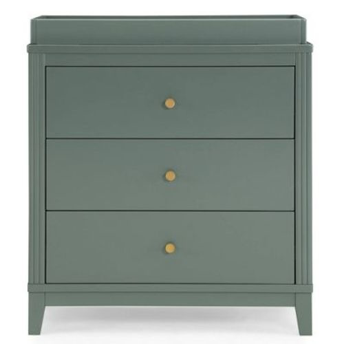 Delta Children Eloise 3 Drawer Dresser With Changing Top - Grassy Glen