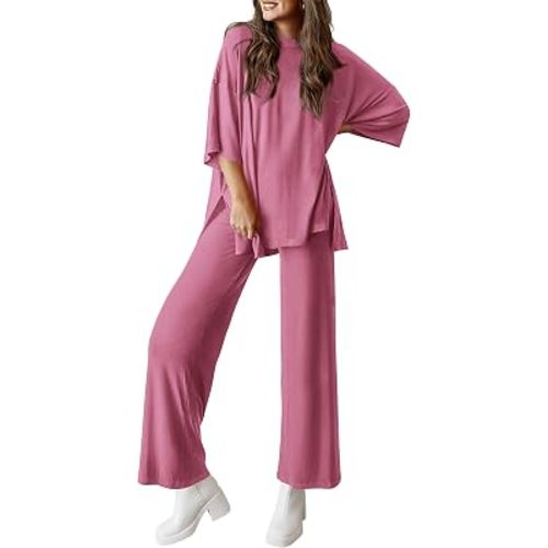 PRETTYGARDEN Two Piece Sets for Women Lounge Matching Set