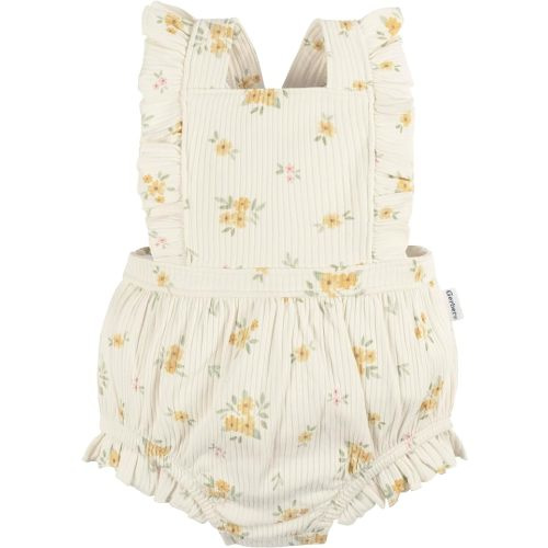 Gerber baby-girls Sleeveless Ruffle Romper