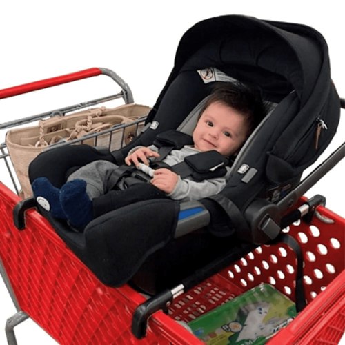 Totes Babies Universal Car Seat Carrier Adapter, fits Most Standard Shopping Carts