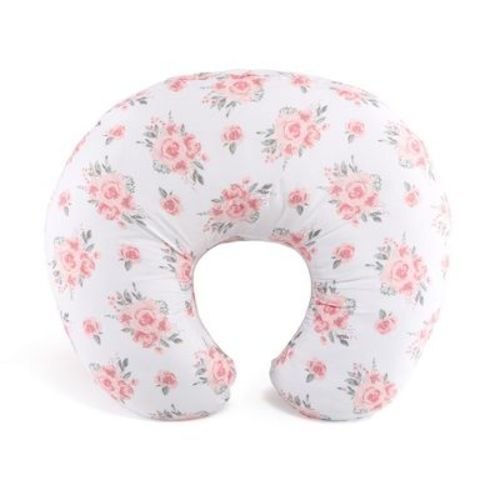 The Peanutshell Nursing Pillow For Breastfeeding, Pink Floral