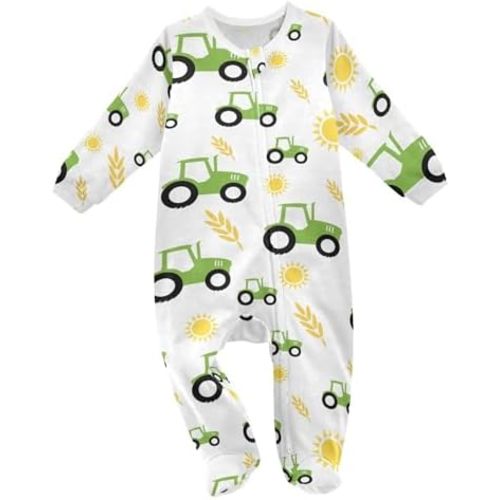Baby Sleepers Newborn Baby One-Piece Footies for Girl Boy
