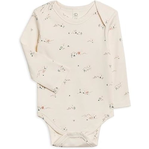 Colored Organics - Organic Cotton Baby Bodysuit - Long Sleeve Infant One Piece