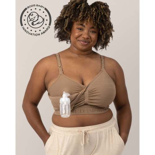 Sublime® Hands-Free Pumping & Nursing Bra | Beige – Kindred Bravely