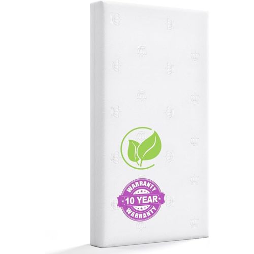 Toddler Bed&Crib Mattress,Premium Memory Foam Mattress,Knitted Fabric Baby Crib,Waterproof&Machine-Washable Cover,Breathable Crib Bed for Baby Bed 52" x 27.7" x 5"