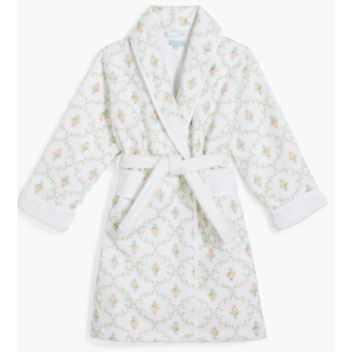 The Baby Hotel Robe - Pastel Trellis