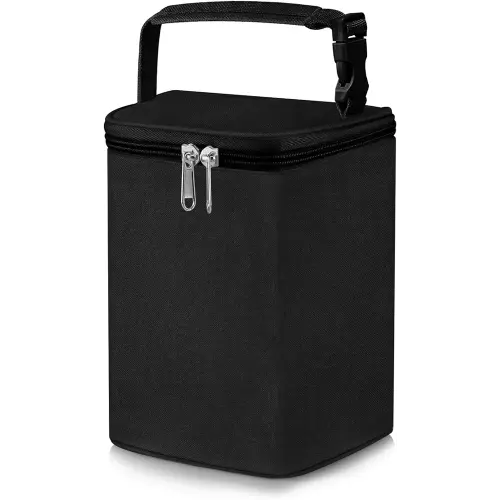 Accmor Breastmilk Cooler Bag, Baby Bottle Cooler Bags, Insulated Tote Bags On The Go, Fits 4 Large 8oz Bottles, for Nursing Mom Daycare Travel