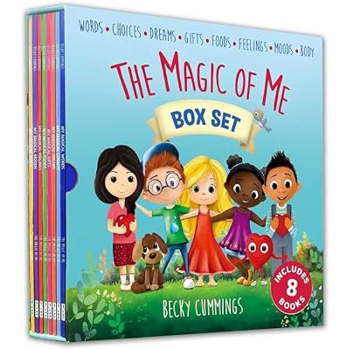 The Magic of Me 8 Book Box Set (Books 1-8: Words, Choices, Dreams, Gifts, Foods, Feelings, Moods, and Body)