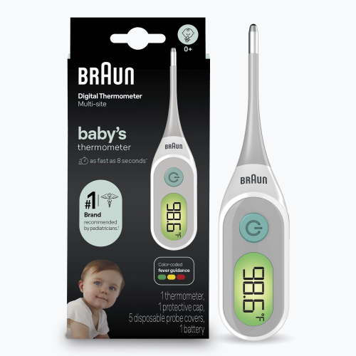 Braun Baby 8-second 3-in-1 Digital Thermometer