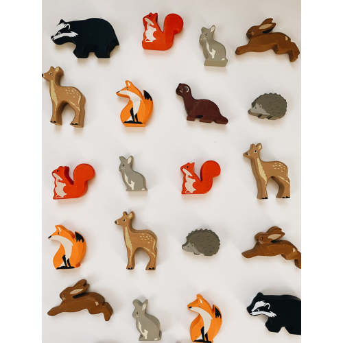 Wooden Woodland Animals