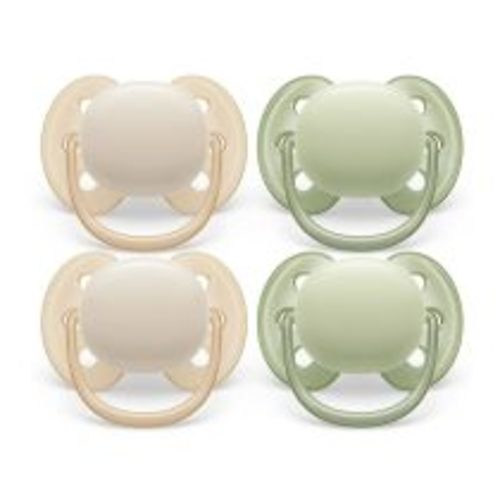 Philips Avent Ultra Soft Pacifier, 0-6 Months (4 Pack)