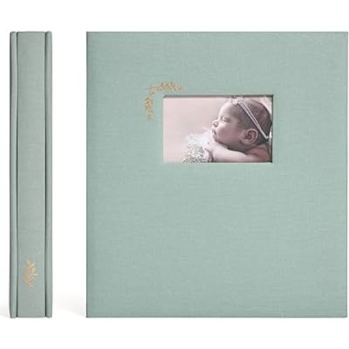 Premium Photo Album - Photo Album with 500 Pockets - Holds 500 4x6 Photos - Acid Free Photo Album for Wedding, Birthday, Baby Photo Album