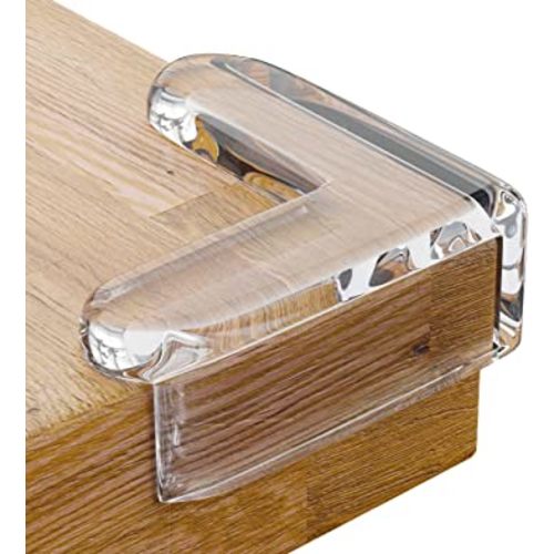 Corner Protector for Baby, Protectors Guards - Furniture Corner Guard & Edge Safety Bumpers - Baby Proof Bumper & Cushion to Cover Sharp Furniture & Table Edges - Clear and Transparent - (24 Pack)