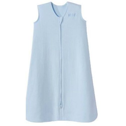 Halo Innovations Sleepsack 100% Cotton Wearable Blanket - Baby Blue M