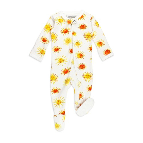 Baby x 'The Very Hungry Caterpillar™' Fitted One-Piece Organic Cotton Footie Pajamas, 3-6m (12-16 lbs), Suns