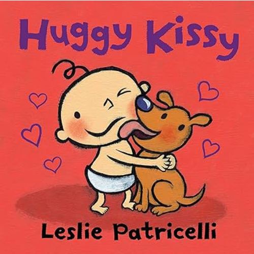 Huggy Kissy: Padded Board Book (Leslie Patricelli Board Books)