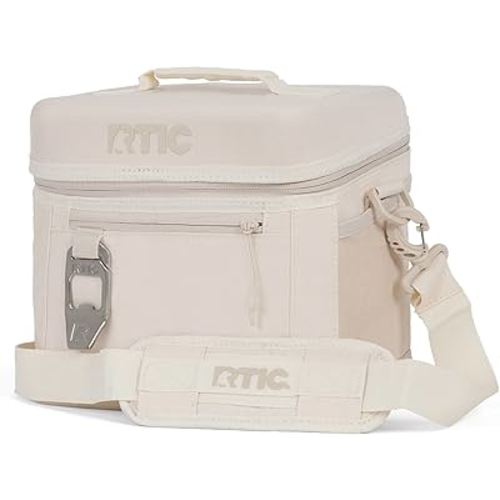 RTIC 8 Can Everyday Cooler, Soft Sided Portable Insulated Cooling for Lunch, Beach, Drink, Beverage, Travel, Camping, Picnic, for Men and Women
