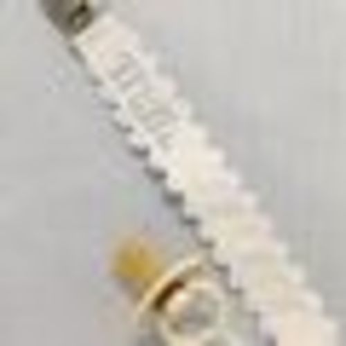 Ric Rac Monogrammed Pacifier Clip Holder Embroidered Name