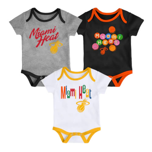 Court Culture Newborn Creeper 3-Pack