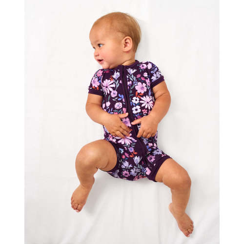 Violet Meadow Shorty Zippy | Little Sleepies