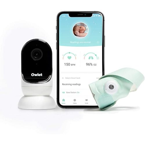 Owlet Duo Smart Baby Monitor with HD Video, Oxygen, and Heart Rate