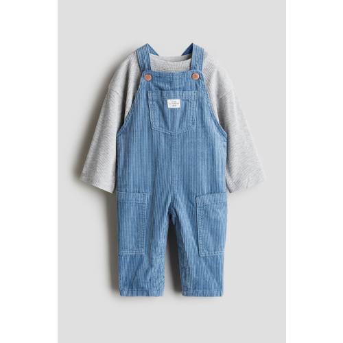 2-PIECE SHIRT AND OVERALL SET