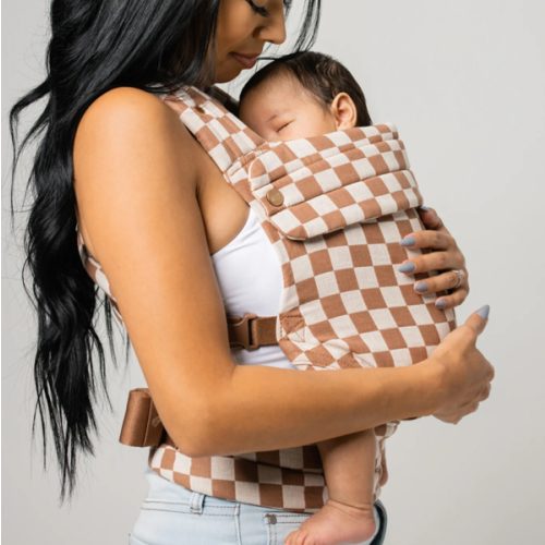 PREORDER-The Monarch Carrier - Mocha Check (estimated to ship by June – Mabē