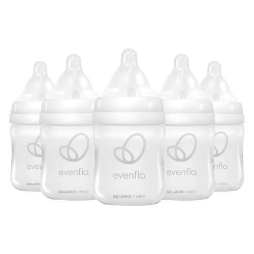 Evenflo 🍼 Balance + Glass Bottles - 6 5oz bottles