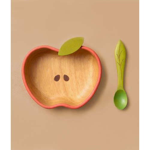 Pepa the Apple Bowl & Spoon Set
