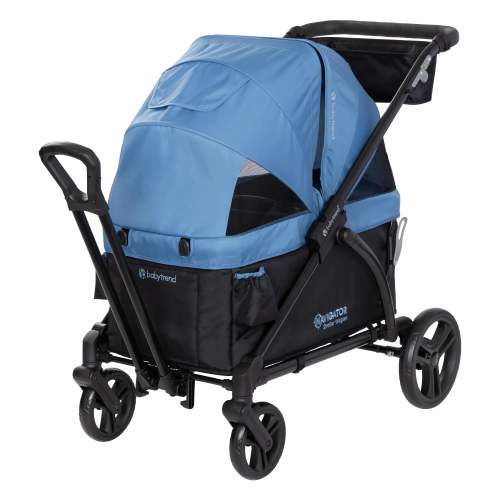 Baby Trend Navigator® 2-in-1 Stroller Wagon | 2 Built-In Seats with Adjustable Dual Canopies