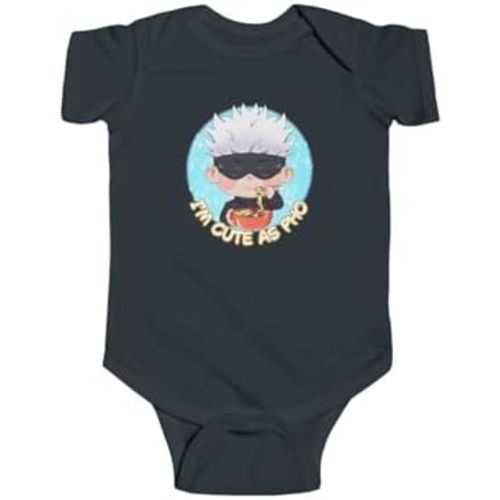 Elevate your baby's cuteness with our 'I'm Cute As PHO' Baby Body Suit - soft, adorable, and irresistibly charming