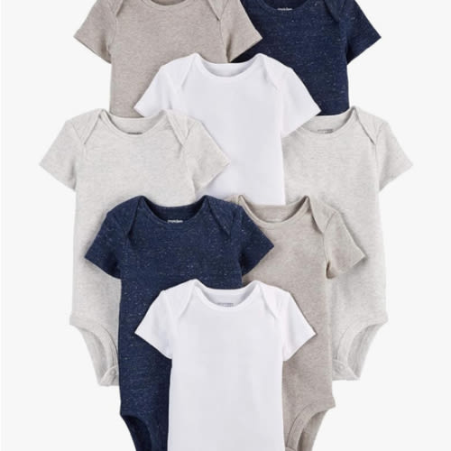 Simple Joys by Carter's unisex-baby 8-pack Short-sleeve Bodysuit