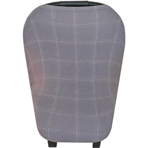 Copper Pearl Multi-Use Cover: Car Seat Covers, Nursing Cover, and Stroller Cover for Sun - Stretchy Fabric, All-Season Use, Stylish Designs, Easy Access for Moms - Dakota