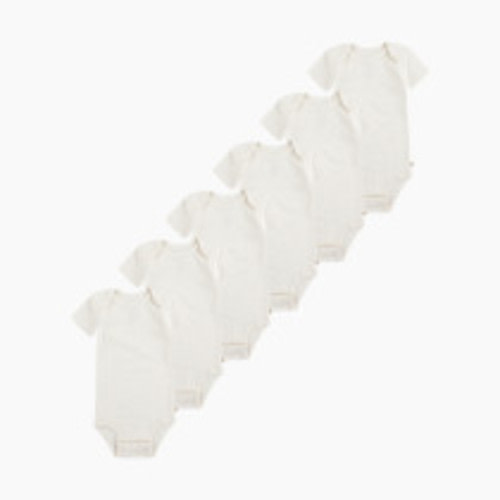 Huggies Basic Bodysuit (6 Pack) - Oatmeal Heather, 0-3 M