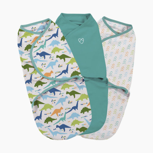 SwaddleMe Original Swaddle - Original Dino, Small (0-3 Months), 3