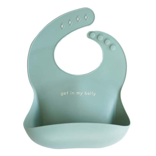 Silicone Baby Bib | Get In My Belly