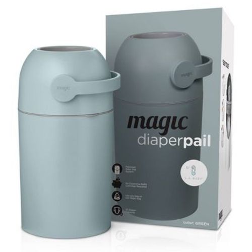 L.a. Baby Odor-free Diaper Pail - Green